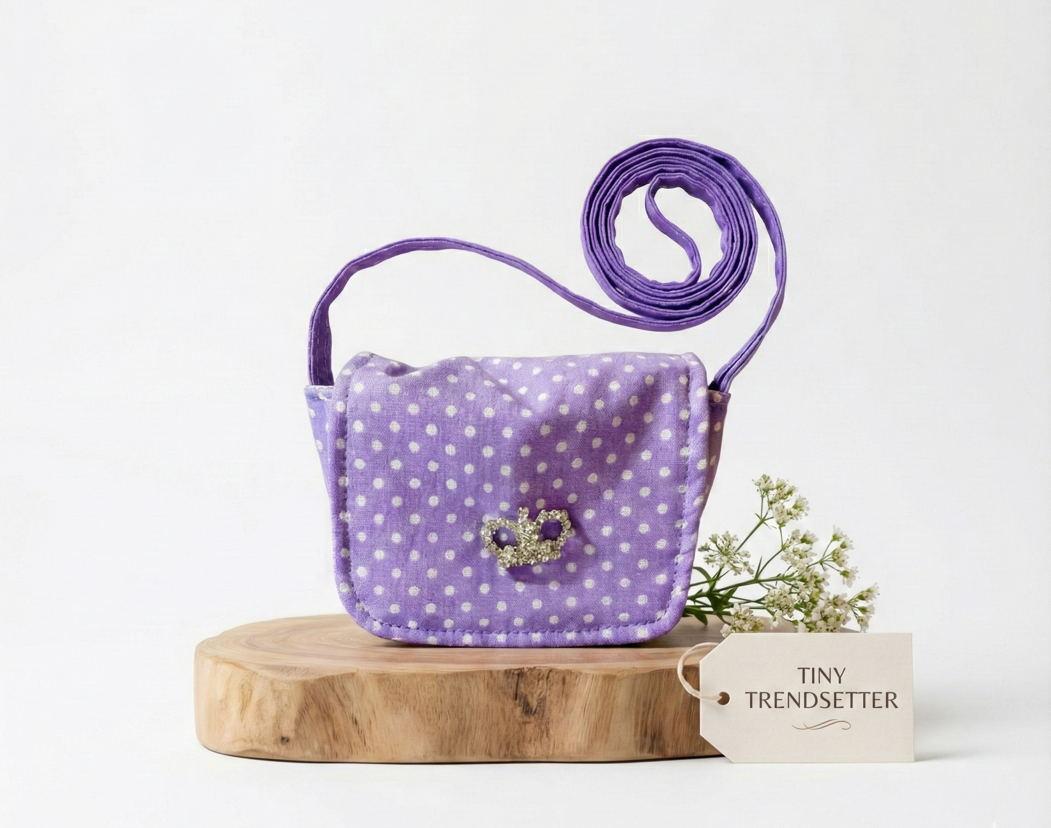 Mini Princess Crossbody Purse – 5.5" Wide