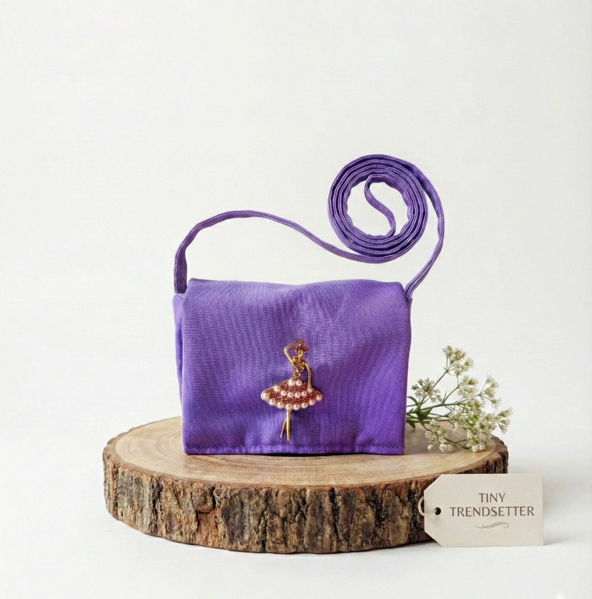 Mini Princess Crossbody Purse – 5.5" Wide