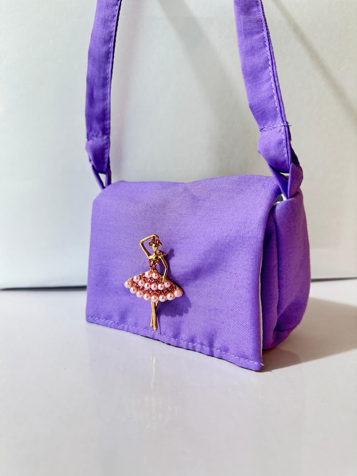 Mini Princess Crossbody Purse – 5.5" Wide