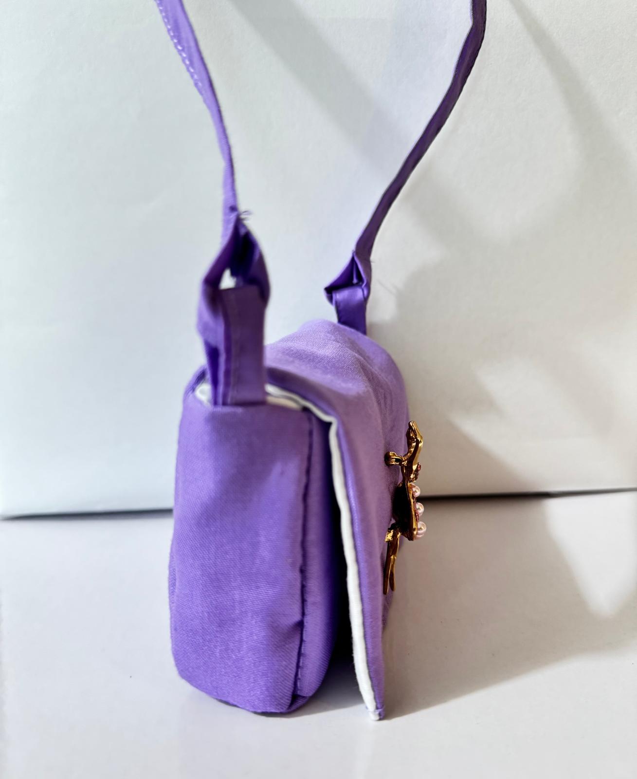 Mini Princess Crossbody Purse – 5.5" Wide