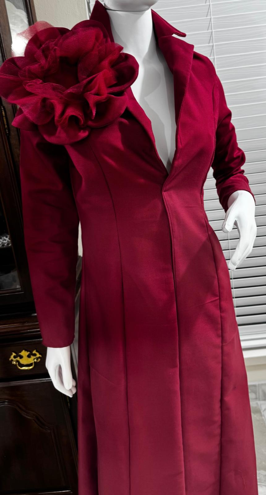 Mother & Daughter Statement Flower Coat