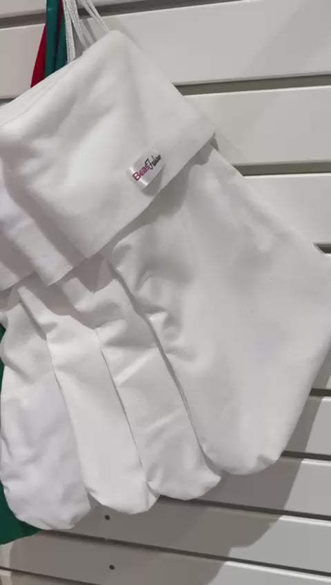 Custom Christmas Stockings –  Glitter Red, Green, or White